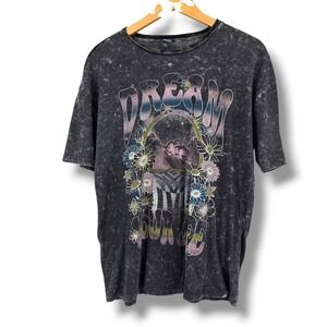 Wild‎ Fable Graphic T-Shirt Dreamer Short Sleeve Casual Oversized Top XXS